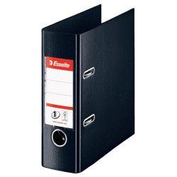 Iratrendező A5, 7,5cm, PP Esselte Standard Vivida fekete