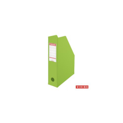 Iratpapucs 7cm, PVC/karton összehajtható Esselte Vivida zöld Iratpapucs Esselte