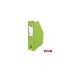 Iratpapucs 7cm, PVC/karton összehajtható Esselte Vivida zöld Iratpapucs Esselte