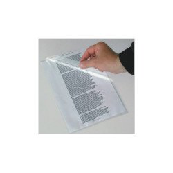 Genotherm `L` A4, 105 micron víztiszta Esselte Luxus 100 db/csomag, Író- irodaszer, papíráru Esselte