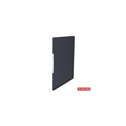 Iratvédő mappa A4, 40 tasakos Esselte Vivida fekete Iratvédo mappa Esselte