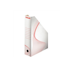 Iratpapucs 8cm, karton, összehajtható Esselte BOXY fehér