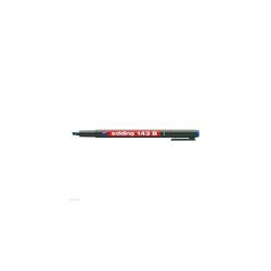Alkoholos marker 1-3mm, 143B OHP Edding kék Író- irodaszer, papíráru Edding