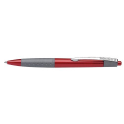 Golyóstoll nyomógombos 0,5mm, Schneider Loox, írásszín piros Golyóstoll Schneider