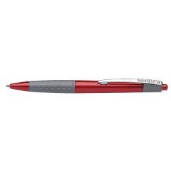 Golyóstoll nyomógombos 0,5mm, Schneider Loox, írásszín piros Golyóstoll Schneider