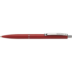 Golyóstoll nyomógombos 0,5mm, Schneider K15, írásszín piros Golyóstoll Schneider