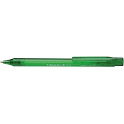 Golyóstoll nyomógombos 0,5mm, Schneider Fave, írásszín zöld Golyóstoll Schneider