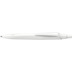 Golyóstoll nyomógombos 0,5mm, fehér test Schneider REco M, írásszín fekete Golyóstoll Schneider