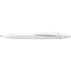 Golyóstoll nyomógombos 0,5mm, fehér test Schneider REco M, írásszín fekete Golyóstoll Schneider