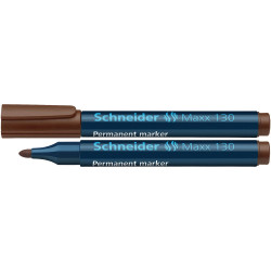 Alkoholos marker 1-3mm, kerek végű Schneider Maxx 130 barna Író- irodaszer, papíráru Schneider
