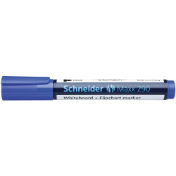 Tábla- és flipchart marker 2-3mm, kerek végű Schneider Maxx 290 kék Író- irodaszer, papíráru Schneider