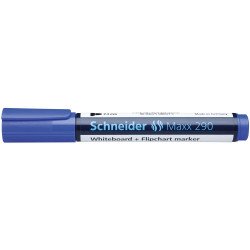 Tábla- és flipchart marker 2-3mm, kerek végű Schneider Maxx 290 kék Író- irodaszer, papíráru Schneider