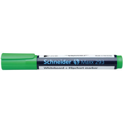 Tábla- és flipchart marker 2-5mm, vágott végű Schneider Maxx 293 zöld Író- irodaszer, papíráru Schneider