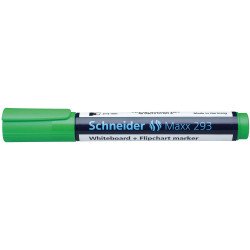 Tábla- és flipchart marker 2-5mm, vágott végű Schneider Maxx 293 zöld Író- irodaszer, papíráru Schneider