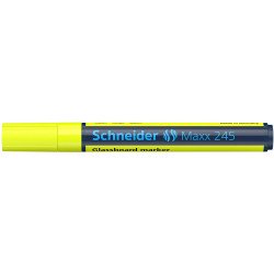 Üvegtábla marker 1-3mm, Schneider Maxx 245 sárga Író- irodaszer, papíráru Schneider