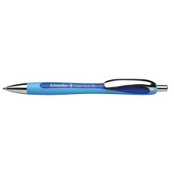 Golyóstoll nyomógombos 0,7mm, Schneider Slider Rave, írásszín kék Golyóstoll Schneider