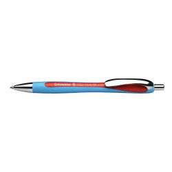 Golyóstoll nyomógombos 0,7mm, Schneider Slider Rave, írásszín piros Golyóstoll Schneider
