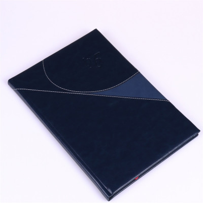 Határidőnapló Prémium M B/5, heti krémszínű lapokkal kék Realsystem 2026.