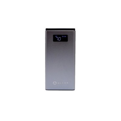 Powerbank QC10000 Alcor Power bank vésztöltő/külső akkumulátor - szürke