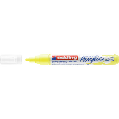 Akril marker 2-3mm, Edding 5100 neon citromsárga