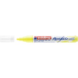 Akril marker 2-3mm, Edding 5100 neon citromsárga Dekormarker Edding