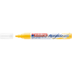 Akril marker 2-3mm, Edding 5100 citromsárga Dekormarker Edding