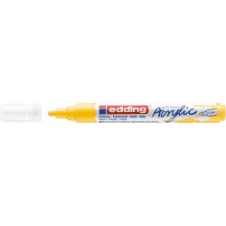 Akril marker 2-3mm, Edding 5100 citromsárga Dekormarker Edding