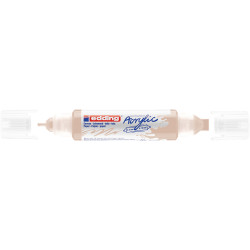 Akril marker 2-3mm, és 5-10mm, 3D kétvégű Edding 5400 bézs Dekormarker Edding