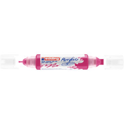 Akril marker 2-3mm, és 5-10mm, 3D kétvégű Edding 5400 magenta Dekormarker Edding