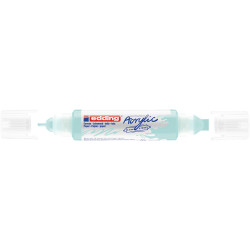 Akril marker 2-3mm, és 5-10mm, 3D kétvégű Edding 5400 pasztellkék Dekormarker Edding