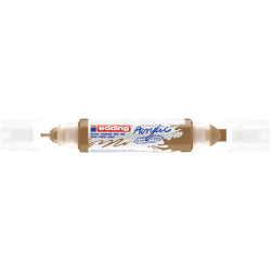 Akril marker 2-3mm, és 5-10mm, 3D kétvégű Edding 5400 arany Dekormarker Edding