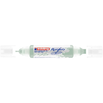 Akril marker 2-3mm, és 5-10mm, 3D kétvégű Edding 5400 menta