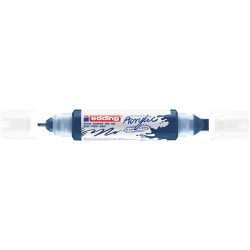 Akril marker 2-3mm, és 5-10mm, 3D kétvégű Edding 5400 éjkék Dekormarker Edding