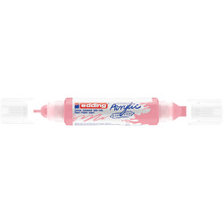 Akril marker 2-3mm, és 5-10mm, 3D kétvégű Edding 5400 mályva Dekormarker Edding