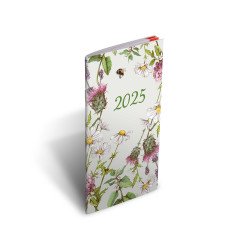 Zsebnaptár tűzött Zsebirka 2 heti beosztás lemezek Realsystem 2027.