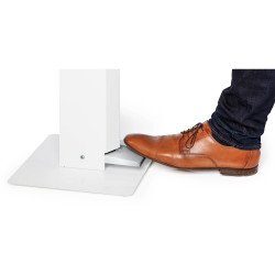 Adagoló állomás kézfertőtlenítőhöz, pedálos Durable, fehér Adagolók, tárolók, gépek Durable