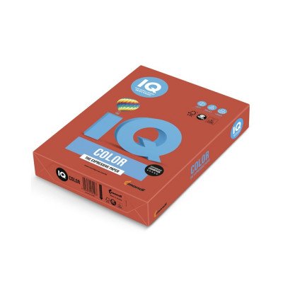 Másolópapír, színes, A4, 160g. IQ CO44 250ív/csomag, intenzív korallpiros Másolópapír, színes, A4, 160g. IQ CO44 250ív/csomag, intenzív korallpiros