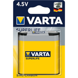 Elem 4,5V 3LR12 Superlife féltartóslapos 1 db/csomag, Varta Elem, akkumulátor, töltő Varta