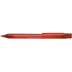 Golyóstoll nyomógombos 0,5mm, Schneider Fave, írásszín piros Golyóstoll Schneider