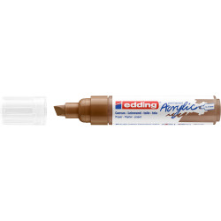 Akril marker 5-10mm, Edding 5000 pasztell mogyoró Dekormarker Edding