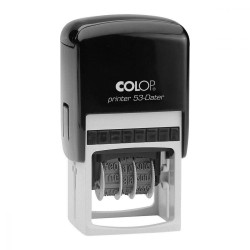 Dátumbélyegző Printer 53 Colop 30x45mm, fekete ház Bélyegző és kelléke Colop