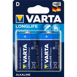 Elem góliát LR20D longlife Power 2 db/csomag, Varta Elem, akkumulátor, töltő Varta