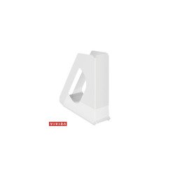 Iratpapucs 6,8cm, műanyag, Esselte Europost Vivida fehér Iratpapucs Esselte