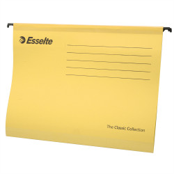 Függőmappa A4, karton Esselte Classic 90314 sárga Függőmappa Esselte