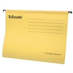 Függőmappa A4, karton Esselte Classic 90314 sárga Függőmappa Esselte