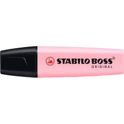 Szövegkiemelő 2-5mm, vágott hegyű, STABILO Boss original Pastel pink Író- irodaszer, papíráru Stabilo