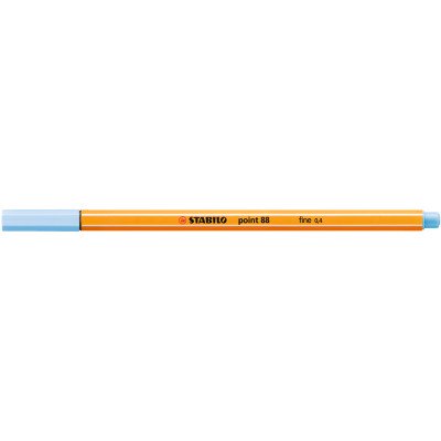 Rostirón, tűfilc 0,4mm, STABILO Point 88 jég kék
