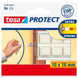 Védőütköző 10x10mm 8 db/csomag, Tesa fehér Egyéb termékek Tesa
