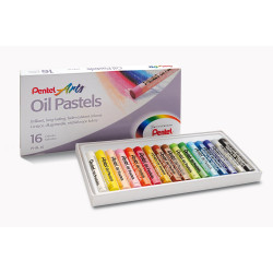 Kréta olajpasztell készlet, PHN-16U Pentel, 16 klf. szín Író- irodaszer, papíráru Pentel