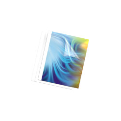 Hőkötő borító, A4, 25mm, 201-laptól, Fellowes® Standard, 50 db/csomag, fehér Irodatechnika, kellékei Fellowes